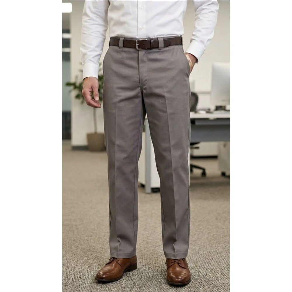 DICKIES MENS 874 ORIGINAL FIT WORK PANTS STRAIGHT LEG WORK UNIFORM 40"x32" FLAW
